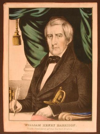 William Henry Harrison. Ninth President of the United States.