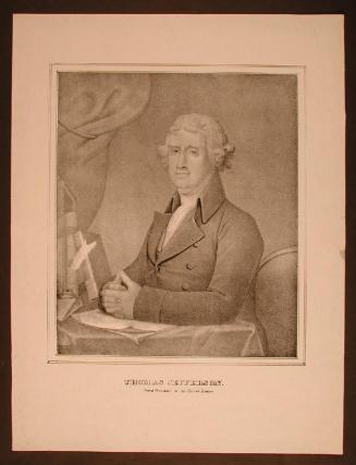 Thomas Jefferson. Third President of the United States.