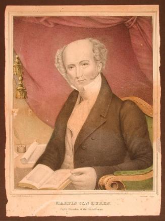 Martin Van Buren. Eighth President of the United States.