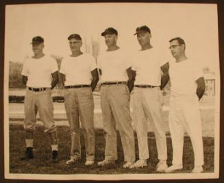 Trinity College Football Staff, 1960.