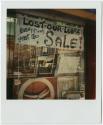 Going out of business sale sign, store window, Hartford  Gift of the Richard Welling Family,  2 ...