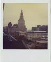 Travelers Tower, with Municipal Building, Hartford Public Library in foreground, Gift of the Ri ...