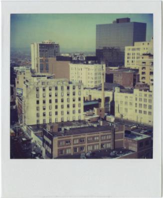 Downtown Hartford buildings, including the Sheraton Hotel, Sage-Allen building, First National  ...