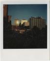 Parkview Hilton Hotel, with downtown Hartford buildings behind it, Gift of the Richard Welling  ...
