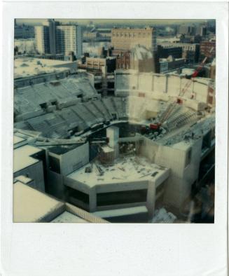 Civic Center Roof collapse cleanup, Hartford, Connecticut, Gift of the Richard Welling Family,  ...