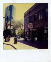 Marble Pillar restaurant with the Phoenix Mutual Insurance Company Building in the background,  ...