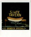 State Tavern window sign, presumably Hartford, Gift of the Richard Welling Family, 2012.284.155 ...