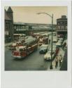 Firetruck on Union Place, next to Union Station, Hartford, Gift of the Richard Welling family,  ...