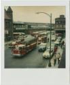 Firetruck on Union Place, next to Union Station, Hartford, Gift of the Richard Welling family,  ...