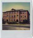 Brownstone building, probably a school.  Gift of the Richard Welling Family, 2012.284.614  © 20 ...