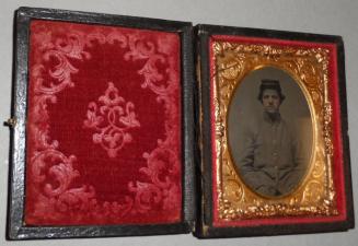 Cased tintype of David A. Starr