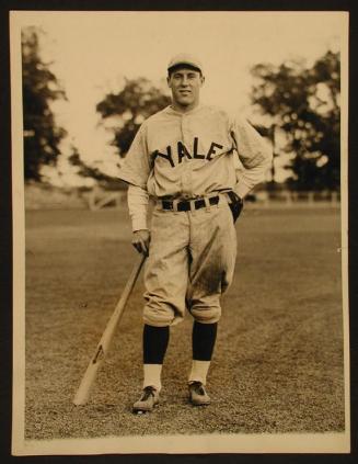 Albie Booth in Baseball Togs