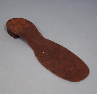 Man's Overshoe Sole