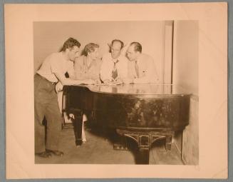 George Heck and Others at the Piano