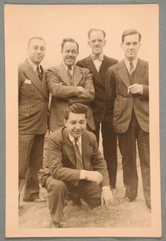 George Heck and Four Other Men