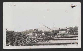 Hartford Circus Fire: Ruins of Bleachers and Band Stand