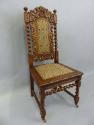 Chair in 18th-century Spanish colonial style; Gift of Romulo Chanduvi, 2016.130.0