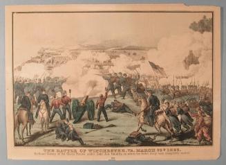 The Battle of Winchester, Va. March 23d. 1862.
