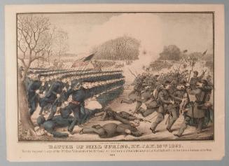 Battle of Mill Spring, Ky. Jan. 19th. 1862.