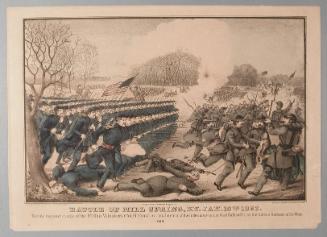Battle of Mill Spring, Ky. Jan. 19th. 1862.