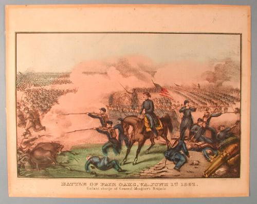 Battle of Fair Oaks, Va. June 1st. 1862.