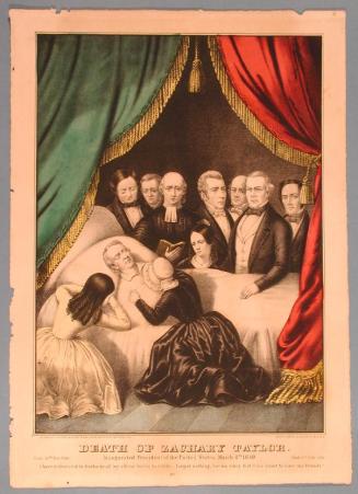 Death of Zachary Taylor.