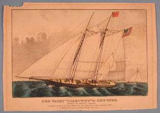 The Yacht "Fleetwing" of New York.