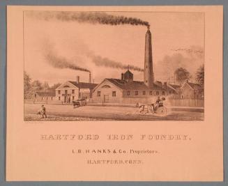Hartford Iron Foundry, L.B. Hanks & Co. Proprietors, Hartford, Conn.