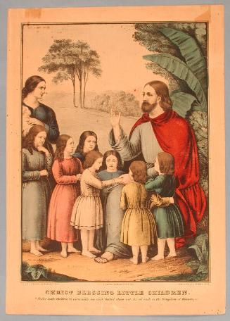 Christ Blessing Little Children.