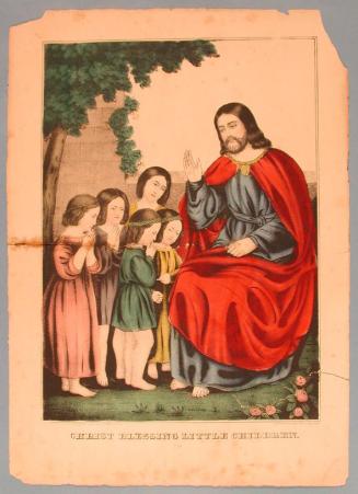 Christ Blessing Little Children.