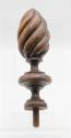 Left finial, 1963.6.1, Connecticut Historical Society, public domain