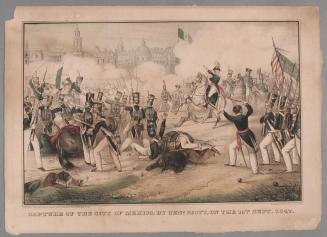 Capture of the City of Mexico, By Genl. Scott, on the 14th. Sept. 1847.