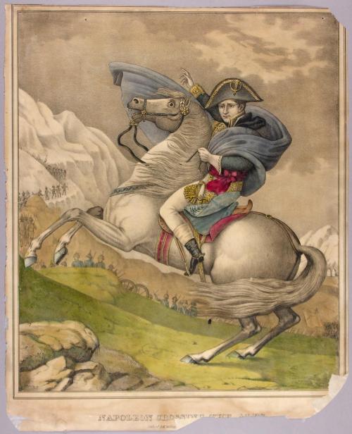 Napoleon Crossing the Alps.