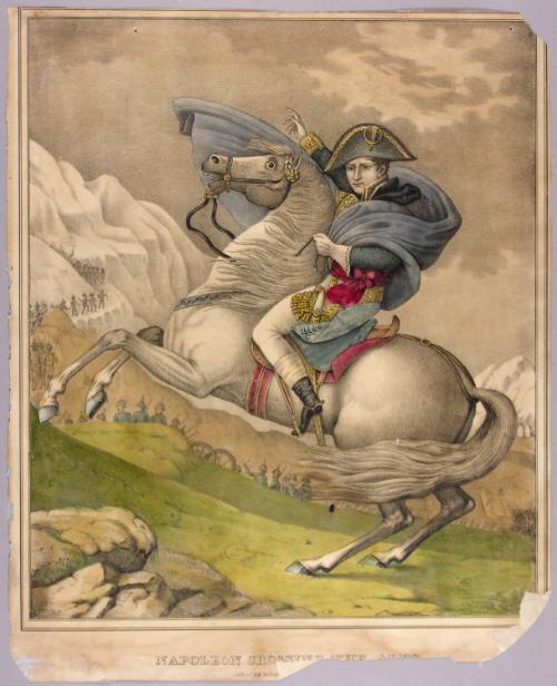 Napoleon Crossing the Alps.