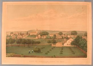 View of Windham, Conn. in 1815. (From the East.)