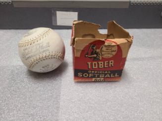 Inventory photograph, 2018.12.17a-b, Gift of Walter Dzialo, Connecticut Historical Society