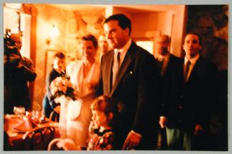 Patricia and John Rowland at their Wedding