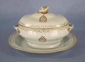 Tureen 1956.3.11 and tray 1956.3.27