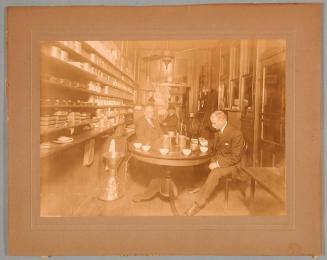 Interior View of Coffee Shop, probably  Chas. G. Lincoln & Co.