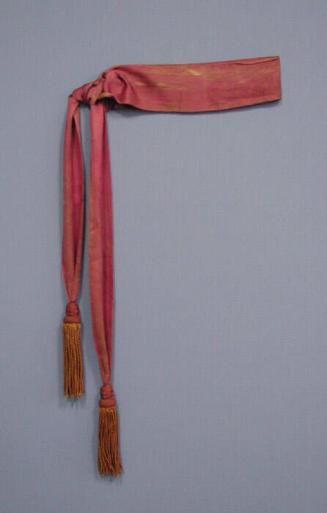 Man's Uniform Sash