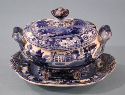 Sauce Tureen and Tray