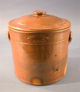 Lidded Jar or Crock