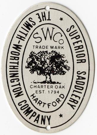 Gift of the Smith-Worthington Saddlery Co., 2021.22.3a-c, Connecticut Historical Society, No Kn ...
