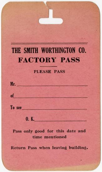 Gift of the Smith-Worthington Saddlery Co., 2021.22.15, Connecticut Historical Society, Copyrig ...