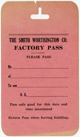 Gift of the Smith-Worthington Saddlery Co., 2021.22.15, Connecticut Historical Society, Copyrig ...