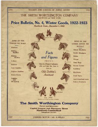 Gift of the Smith-Worthington Saddlery Co., 2021.22.25, Connecticut Historical Society, No Know ...