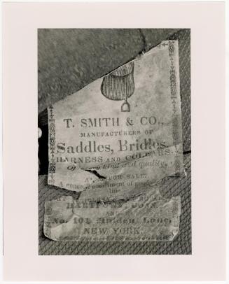 Gift of the Smith-Worthington Saddlery Co., 2022.6.16.1, Connecticut Historical Society, In Cop ...