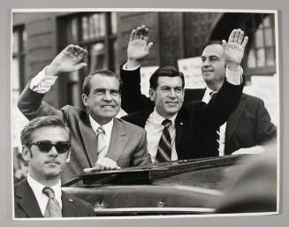 Richard M. Nixon, Thomas J. Meskill and Lowell J. Weicker, Jr.