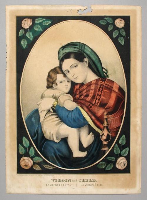 Virgin and Child.