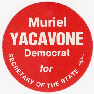Gift of the Family of Former State Rep. Muriel Yacavone, 2023.39.1, Connecticut Museum of Cultu ...